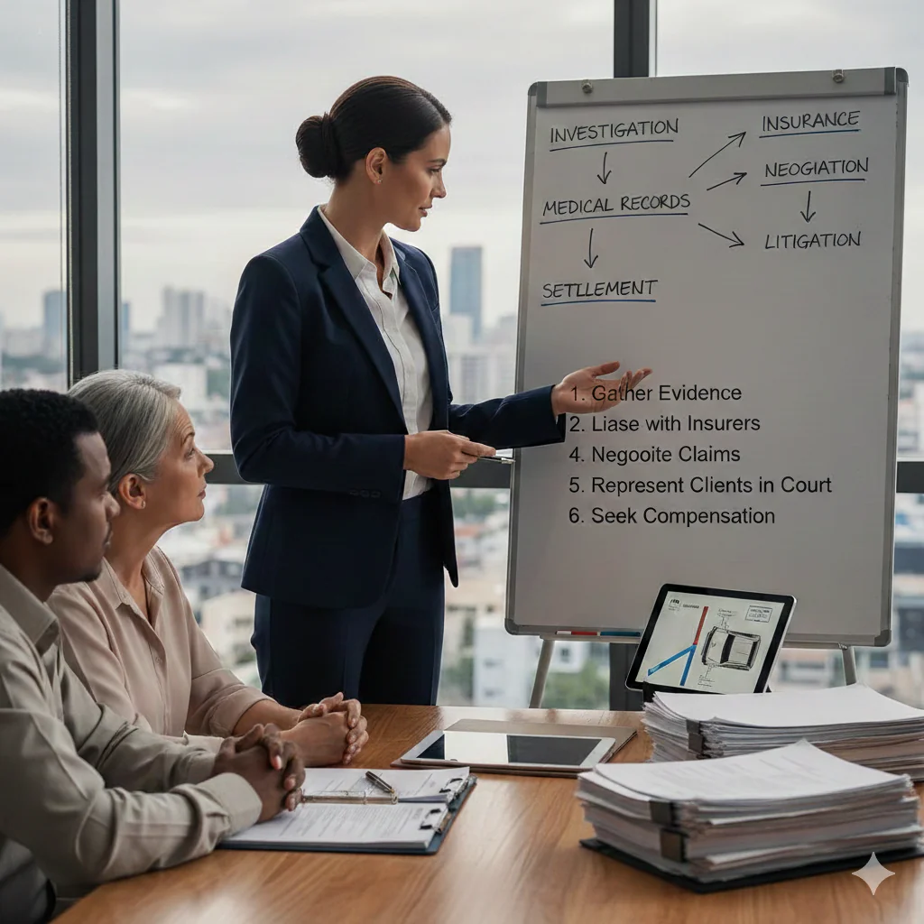 what does a car accident lawyer do